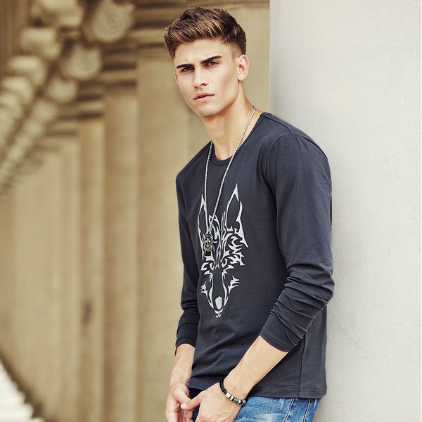 Cotton Knitted New Arrival Men 'S Long Sleeve T Shirt Cotton Brand Spring Fashion Casual Tshirt T -Shirt for Male
Cotton Knitted New Arrival Men 'S Long Sleeve T Shirt Cotton Brand Spring Fashion Casual Tshirt T -Shirt for Male