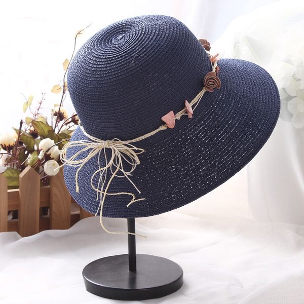 ht1309 wholesale summer hat 2017 new fashion women sun hats ladies wide brim beach hats foldable straw bucket floppy panama, Blue;gray
ht1309 wholesale summer hat 2017 new fashion women sun hats ladies wide brim beach hats foldable straw bucket floppy panama, Blue;gray
