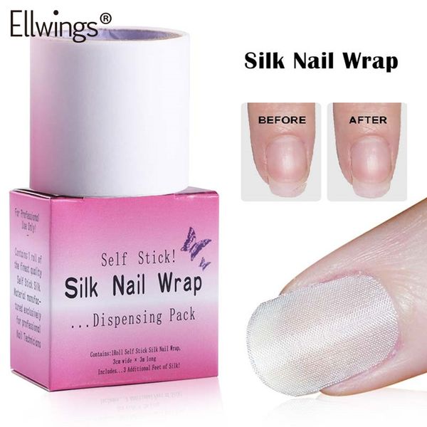ellwings 3cm*3m white adhesive silk nail protector wrap fiberglass nails tape reinforce nail fiber manicure decor tools, Black
ellwings 3cm*3m white adhesive silk nail protector wrap fiberglass nails tape reinforce nail fiber manicure decor tools, Black