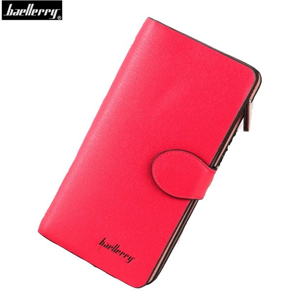 baellerry women leather wallet fashion large capacity female clutch multi-function long zipper wallet with cion purse, Red;black
baellerry women leather wallet fashion large capacity female clutch multi-function long zipper wallet with cion purse, Red;black