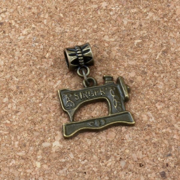 100pcs/lot dangle antique bronze sewing machine charm big hole beads fit european charm bracelet jewelry 20x28.5mm a-308a, Bronze;silver
100pcs/lot dangle antique bronze sewing machine charm big hole beads fit european charm bracelet jewelry 20x28.5mm a-308a, Bronze;silver