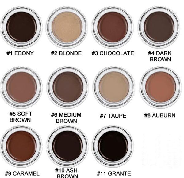 2017 New Eyebrow Pomade Enhancers Waterproof Makeup Eyebrow cream 11 Colors With Retail Package Free DHL
2017 New Eyebrow Pomade Enhancers Waterproof Makeup Eyebrow cream 11 Colors With Retail Package Free DHL