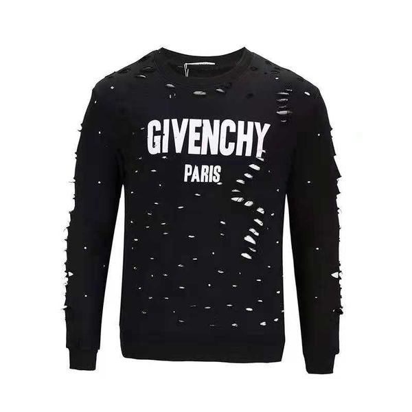 2018 medusa sweatshirts winter paris american stars fashion men o-neck broken hole sweatshirt hoodies long-sleeved sweatshirt, Black
2018 medusa sweatshirts winter paris american stars fashion men o-neck broken hole sweatshirt hoodies long-sleeved sweatshirt, Black