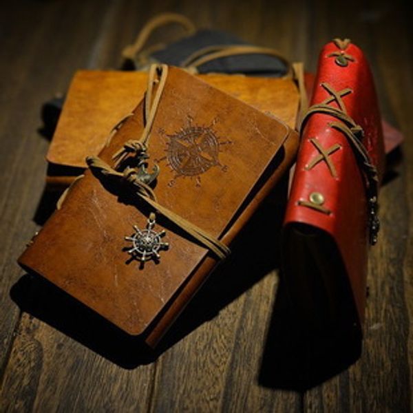 new diary book notebook vintage pirate note book replaceable traveler notepad leather cover blank notebook journal diary, Purple;pink
new diary book notebook vintage pirate note book replaceable traveler notepad leather cover blank notebook journal diary, Purple;pink