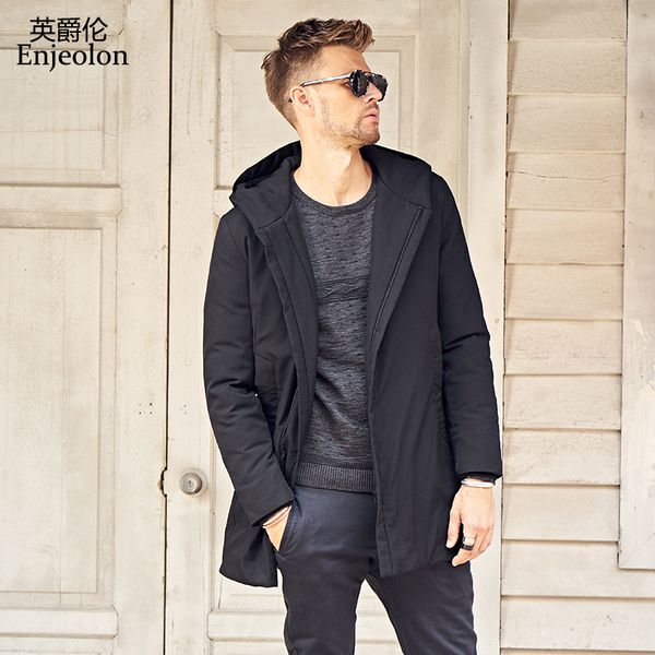 enjeolon brand cotton padded long jacket men windproof hoodies parka black solid thick quilted coat men plus size 3xl mf0625
enjeolon brand cotton padded long jacket men windproof hoodies parka black solid thick quilted coat men plus size 3xl mf0625