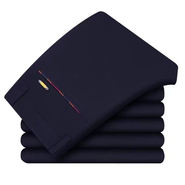 2018 new mens casual pants elasticity trousers regular straight smart business pant black blue big size 38
2018 new mens casual pants elasticity trousers regular straight smart business pant black blue big size 38