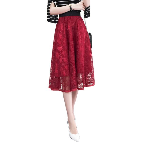 2018 new fashion design chic women ball gown skirts m-xl lace flowr zipper elastic waist girls summer bottoms ing, Black
2018 new fashion design chic women ball gown skirts m-xl lace flowr zipper elastic waist girls summer bottoms ing, Black