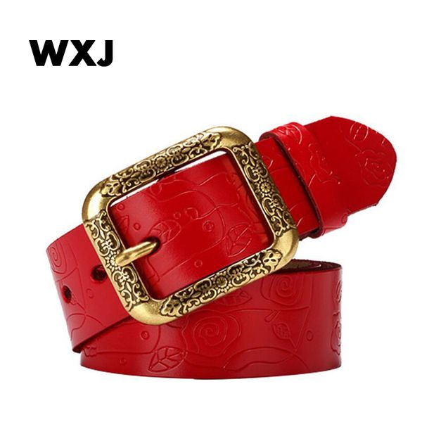 wxj fashion wide genuine leather belt woman vintage cow skin belts women strap female for jeans wl132, Black;brown
wxj fashion wide genuine leather belt woman vintage cow skin belts women strap female for jeans wl132, Black;brown