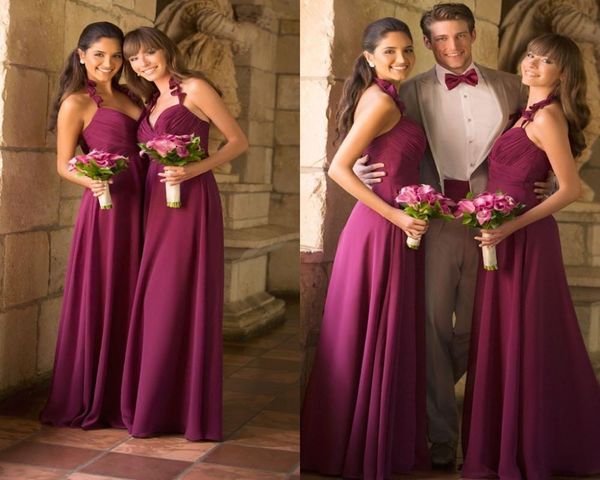 Chiffon Off Shoulder Bridesmaid Dresses Long Halter Backless Prom Party Gowns Special Occasion Dresses
Chiffon Off Shoulder Bridesmaid Dresses Long Halter Backless Prom Party Gowns Special Occasion Dresses