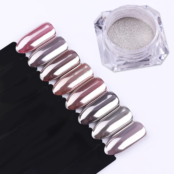 1 box born queen mirror nail powder mirror silver shimmer powder super shining manicure nail art chrome pigment glitter dust, Silver;gold
1 box born queen mirror nail powder mirror silver shimmer powder super shining manicure nail art chrome pigment glitter dust, Silver;gold