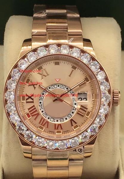 watch 44mm golden the roman character dial sky-dweller date gmt working big diamond bezel mechanical automatic mens watches, Slivery;brown
watch 44mm golden the roman character dial sky-dweller date gmt working big diamond bezel mechanical automatic mens watches, Slivery;brown