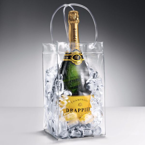 pcs portable collapsible clear transparent pvc ice bag champagne wine pouch cooler bag with handle
pcs portable collapsible clear transparent pvc ice bag champagne wine pouch cooler bag with handle