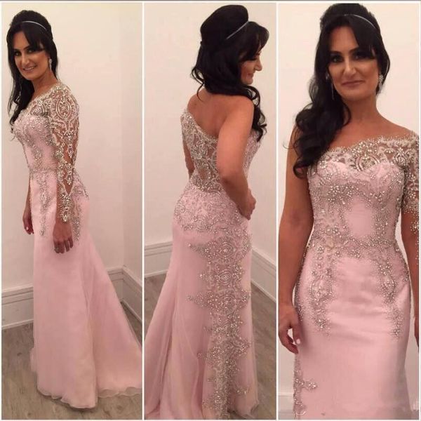 2018 evening dresses pink one shoulder illusion mermaid long sleeves lace appliques crystal beading bling prom dresses party gown, Black;red
2018 evening dresses pink one shoulder illusion mermaid long sleeves lace appliques crystal beading bling prom dresses party gown, Black;red
