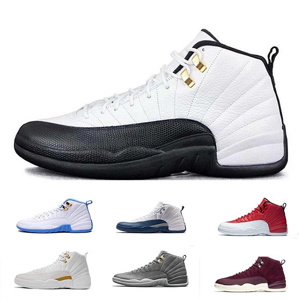 12 12s Basketball Shoes Flu Game Bulls Michigan University White Black College Navy The Master Dark Grey Men Sports Sneakers Size 40-47
12 12s Basketball Shoes Flu Game Bulls Michigan University White Black College Navy The Master Dark Grey Men Sports Sneakers Size 40-47