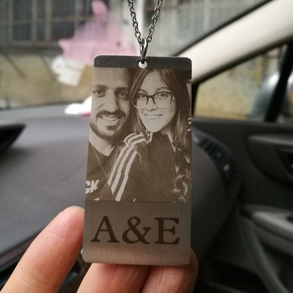 custom photo pendant rearview mirror ornament, door happiness, gift, car decoration, jewelry, stainless steel pendant, Black
custom photo pendant rearview mirror ornament, door happiness, gift, car decoration, jewelry, stainless steel pendant, Black