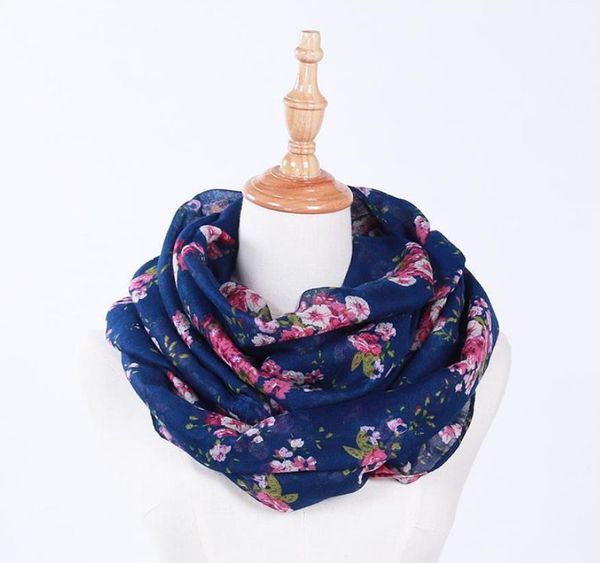 new fashion warm women flower loop scarf female small rose print ring scarves infinity shawl wrap ga373, Blue;gray
new fashion warm women flower loop scarf female small rose print ring scarves infinity shawl wrap ga373, Blue;gray