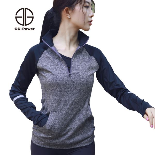 gg.power stand collar running jackets women gym sport jackets yoga ladies exercise sport shirts athletic sweatshirts, Black;red
gg.power stand collar running jackets women gym sport jackets yoga ladies exercise sport shirts athletic sweatshirts, Black;red