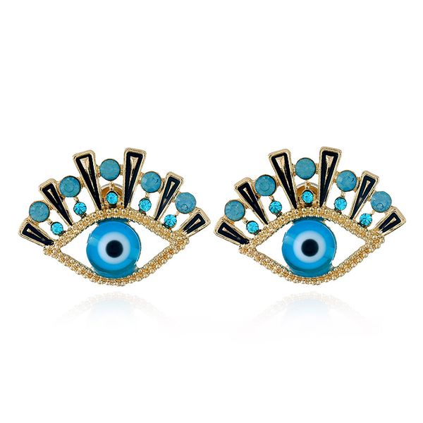 new blue eyes design charming earrings with cubic zirconia stud round alloy earrings gift for girl party jewelry gift wholesale, Silver
new blue eyes design charming earrings with cubic zirconia stud round alloy earrings gift for girl party jewelry gift wholesale, Silver