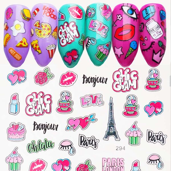 1pcs flamingo nail art sticker lovely cake flowers water transfer nail art decorations decals slider for nails tip tools zjt3048, Black
1pcs flamingo nail art sticker lovely cake flowers water transfer nail art decorations decals slider for nails tip tools zjt3048, Black