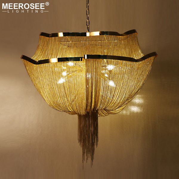 modern chandelier lights aluminum chain tassel gold pendant hanging lighting for living room industrial suspension luminaire
modern chandelier lights aluminum chain tassel gold pendant hanging lighting for living room industrial suspension luminaire