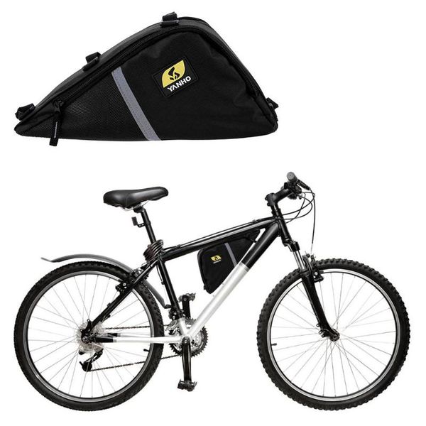 2.48l waterproof bike front tube triangle frame bag saddle pouch storage case cycling zipper packblack high quality
2.48l waterproof bike front tube triangle frame bag saddle pouch storage case cycling zipper packblack high quality