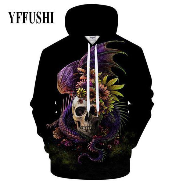 yffushi 2018 male/female 3d skull hoodies funny skull print hip hop pullovers full sleeve hooded sweatshirt whole/retail hoodies, Black
yffushi 2018 male/female 3d skull hoodies funny skull print hip hop pullovers full sleeve hooded sweatshirt whole/retail hoodies, Black