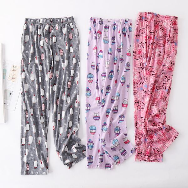 2018 autumn plus size pants women casual cartoon sleepwear bottom ladies long length nighty pants female 100% cotton trousers, Black;red
2018 autumn plus size pants women casual cartoon sleepwear bottom ladies long length nighty pants female 100% cotton trousers, Black;red