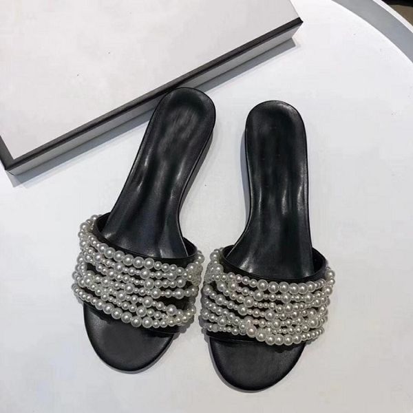 with box) 2018 new europe and us summer cool slippers new fashion bow sandals beach pearl sandals female decorated, Black
with box) 2018 new europe and us summer cool slippers new fashion bow sandals beach pearl sandals female decorated, Black