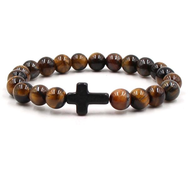 new black tiger eye cross bracelet bracelet charm natural stone charm ladies/men's pulse jewelry
new black tiger eye cross bracelet bracelet charm natural stone charm ladies/men's pulse jewelry