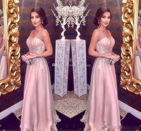 Sexy Crystal Beaded A Line Evening Dresses Sequin Beading Elegant Blush Pink Long Prom DResses cheap
Sexy Crystal Beaded A Line Evening Dresses Sequin Beading Elegant Blush Pink Long Prom DResses cheap