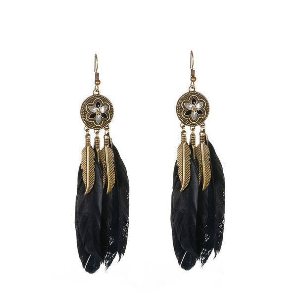 european & american style feather earring jewelry feathers round disc dangle hook earrings for women 2 colors d928s, Silver
european & american style feather earring jewelry feathers round disc dangle hook earrings for women 2 colors d928s, Silver