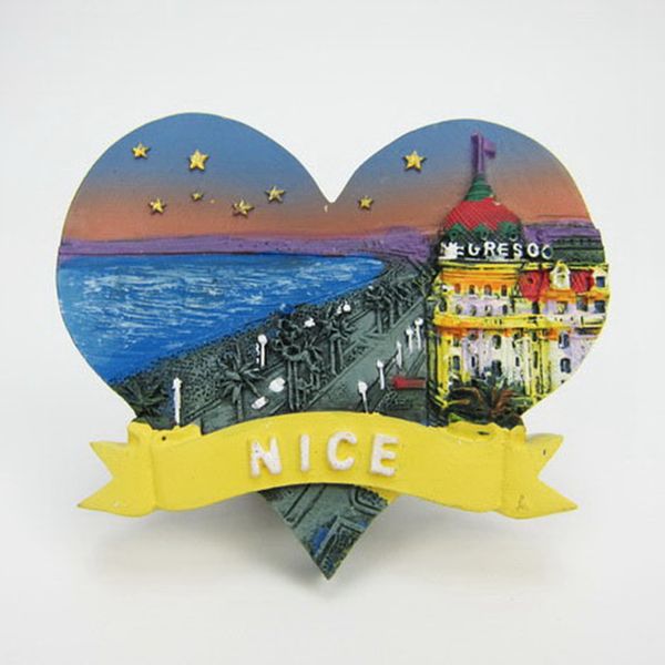 france nice tourism souvenir fridge magnets creative heart-shaped refrigerator magnetic message stickers home decor decoration
france nice tourism souvenir fridge magnets creative heart-shaped refrigerator magnetic message stickers home decor decoration