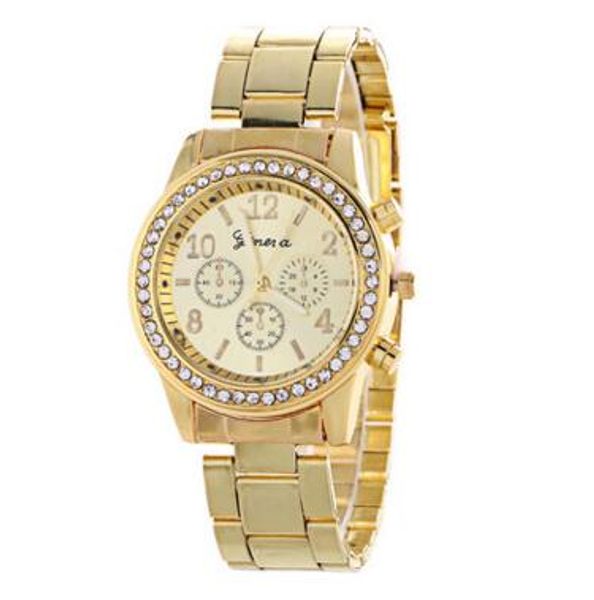 women geneva metal steel alloy watch fashion luxury ladies dress quartz diamond analog gift mens watches 3 colors 10 pcs, Slivery;brown
women geneva metal steel alloy watch fashion luxury ladies dress quartz diamond analog gift mens watches 3 colors 10 pcs, Slivery;brown