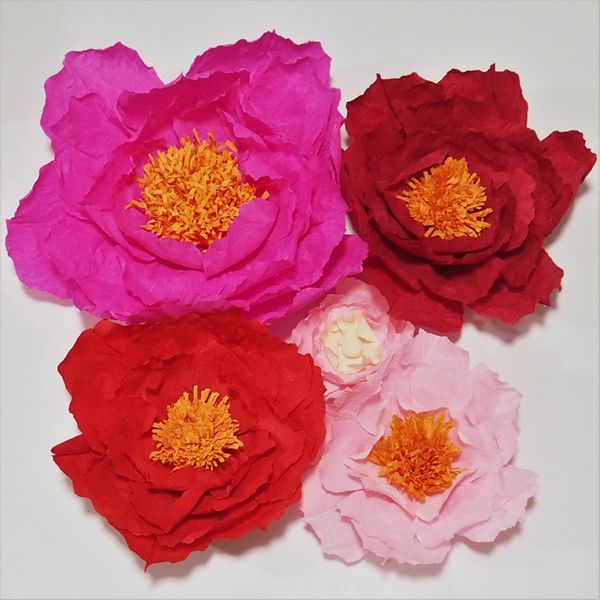 giant crepe paper artificial flowers 5pcs wedding backdrops decor baby nursery windows display handmade crafts customized
giant crepe paper artificial flowers 5pcs wedding backdrops decor baby nursery windows display handmade crafts customized