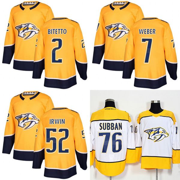 2 Anthony Bitetto 2017-2018 Season Nashville Predators Yannick Weber Matt Irwin Kyle Turris Filip Forsberg Craig Smith Roman Josi Jersey
2 Anthony Bitetto 2017-2018 Season Nashville Predators Yannick Weber Matt Irwin Kyle Turris Filip Forsberg Craig Smith Roman Josi Jersey