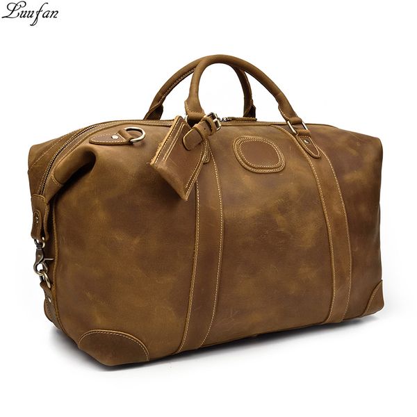 real genuine leather men travel bag durable thick crazy horse leather big travel duffel vintage retro weekend luggage bag tote
real genuine leather men travel bag durable thick crazy horse leather big travel duffel vintage retro weekend luggage bag tote