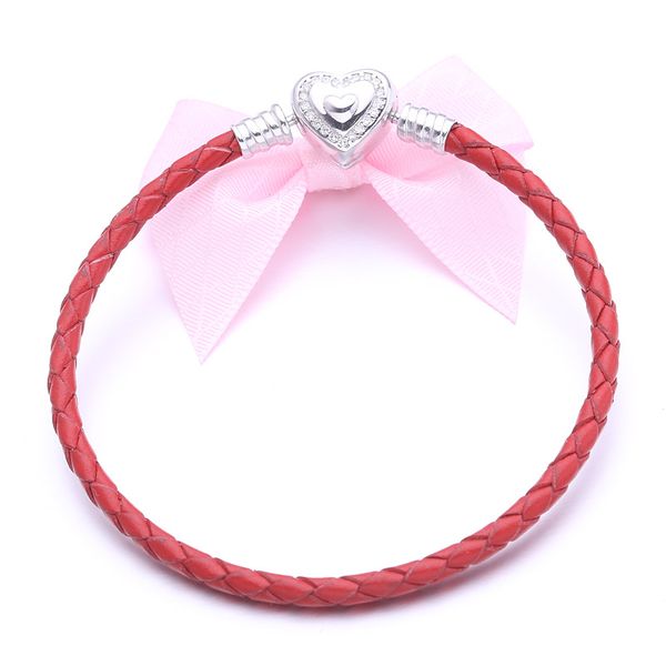 925 sterling silver plated heart clasp genuine red leather snake chain bracelet fit original charm for women men pulsera jewelry, Golden;silver
925 sterling silver plated heart clasp genuine red leather snake chain bracelet fit original charm for women men pulsera jewelry, Golden;silver