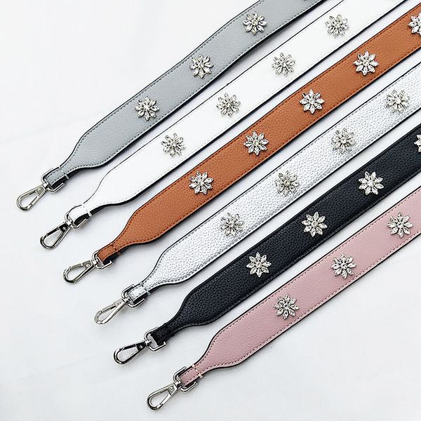 luxury diamonds flowers women handbags bag parts ladies bags strap women's bag accessory bags parts pu leather belt, Black
luxury diamonds flowers women handbags bag parts ladies bags strap women's bag accessory bags parts pu leather belt, Black