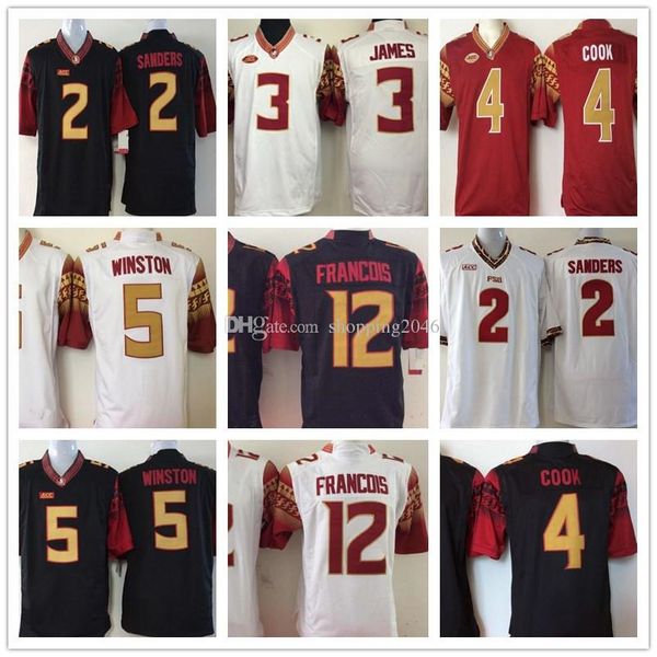 Florida State Seminoles 2 Deion Sanders 3 james 4 Cook 5 Jameis Winston 12 Deondre Francois NCAA College Football Jerseys Stitched
Florida State Seminoles 2 Deion Sanders 3 james 4 Cook 5 Jameis Winston 12 Deondre Francois NCAA College Football Jerseys Stitched