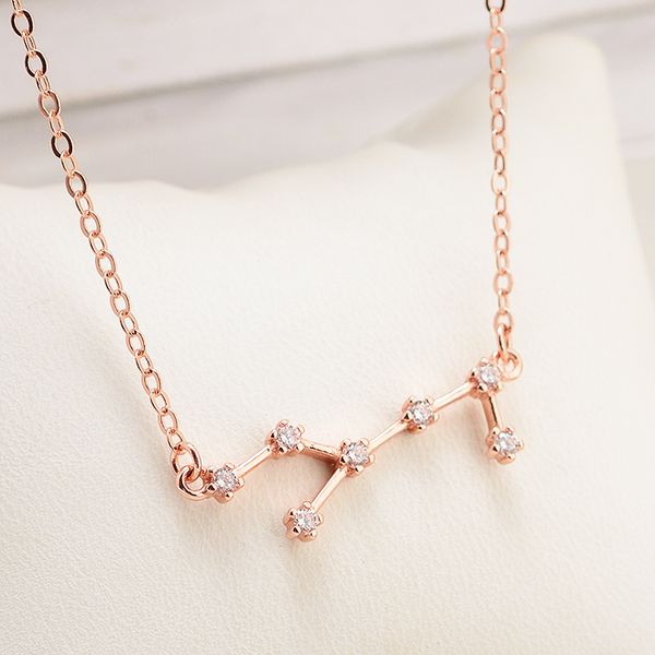 rose gold virgo 12 star zodiac zircon horoscope astrology galaxy constellation sign necklace zodiac necklace constellation, Black
rose gold virgo 12 star zodiac zircon horoscope astrology galaxy constellation sign necklace zodiac necklace constellation, Black