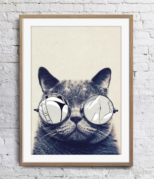 animals art poster print cat with glasses wall decor pictures pet painting home decor poster canvas unframe 16 24 36 47 inches
animals art poster print cat with glasses wall decor pictures pet painting home decor poster canvas unframe 16 24 36 47 inches