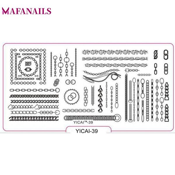 1pcs nail art image plate nail template ,6.5*12.5 cm ,40 designs stamping templates plates for chain design stamp yicai39, White
1pcs nail art image plate nail template ,6.5*12.5 cm ,40 designs stamping templates plates for chain design stamp yicai39, White