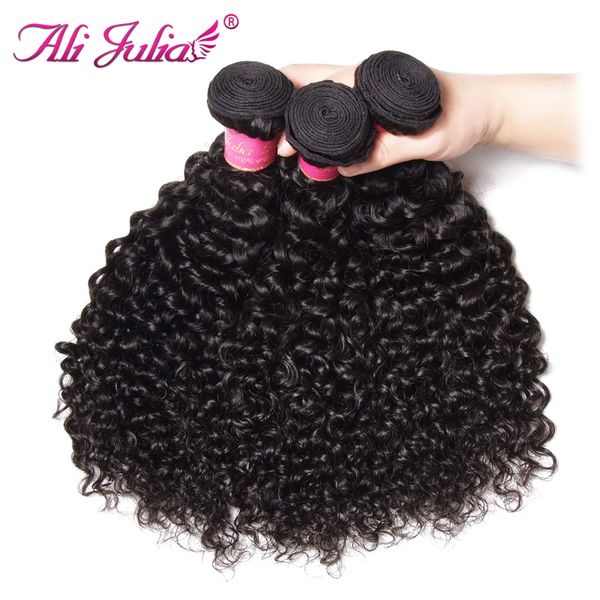 ali julia hair brazilian curly weave human hair bundles non remy natural black color 8''-26'' one piece, Black;brown
ali julia hair brazilian curly weave human hair bundles non remy natural black color 8''-26'' one piece, Black;brown