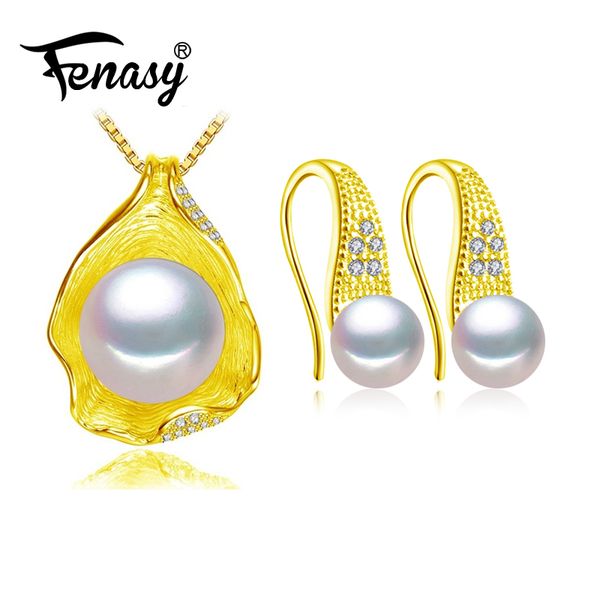fenasy 925 sterling silver pearl jewelry sets for women,natural stud earrings vintage pendant necklace engagement fine jewelry, Black
fenasy 925 sterling silver pearl jewelry sets for women,natural stud earrings vintage pendant necklace engagement fine jewelry, Black