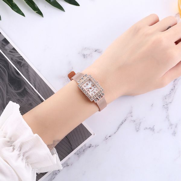 casual quartz stainless steel band square watch analog wristwatches steel belt watches, Slivery;brown
casual quartz stainless steel band square watch analog wristwatches steel belt watches, Slivery;brown