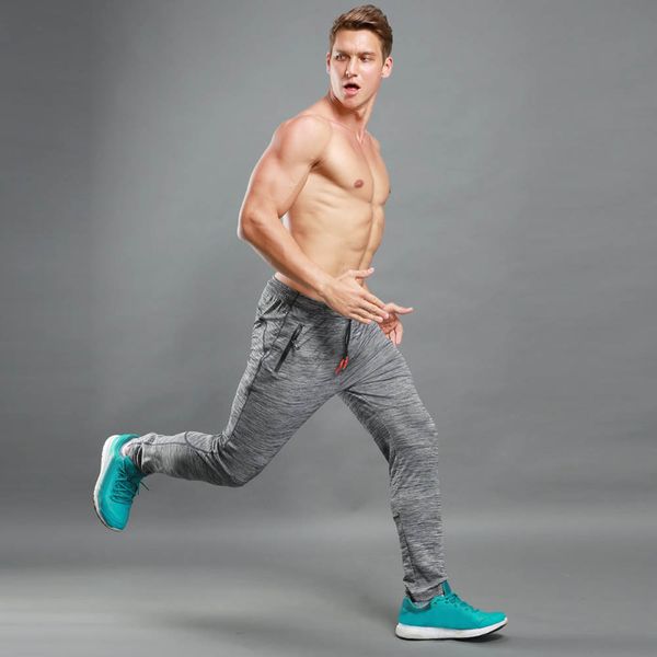 men long sports pants gym slim fit trousers running jogger gym sweatpants gray, White;red
men long sports pants gym slim fit trousers running jogger gym sweatpants gray, White;red
