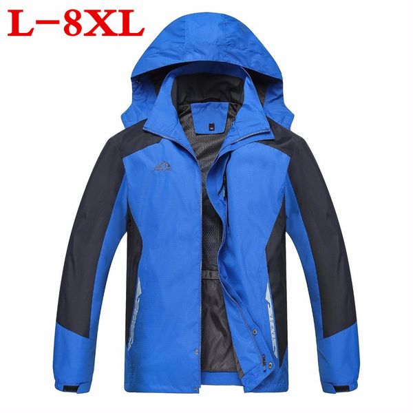 big size 8xl 9xl 10xl autumn men waterproof jacket plus size jackets windser rain windbreaker outdoors mountaineering suit, Black;brown
big size 8xl 9xl 10xl autumn men waterproof jacket plus size jackets windser rain windbreaker outdoors mountaineering suit, Black;brown