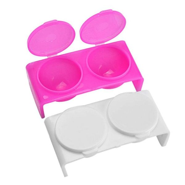 2pcs double hole with lip dish bowl cup containers for mixing acrylic powder plastics nail art manicure tools diy nail art tools, Silver
2pcs double hole with lip dish bowl cup containers for mixing acrylic powder plastics nail art manicure tools diy nail art tools, Silver
