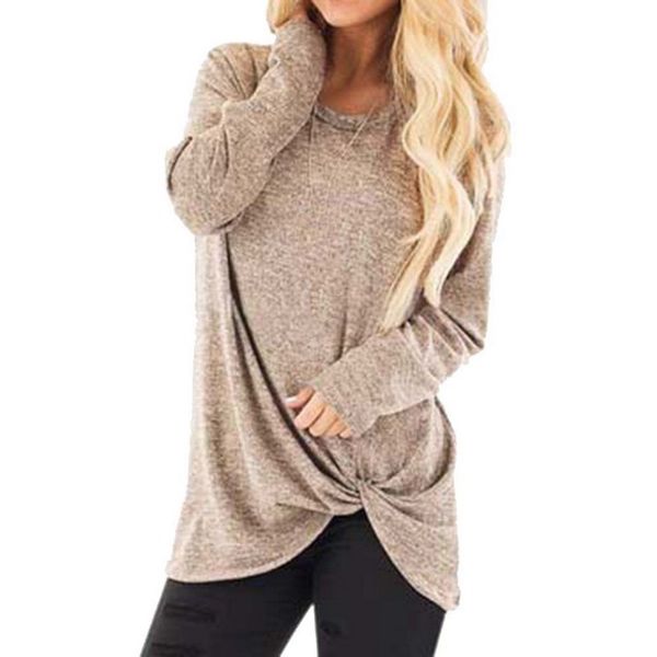 oeak ruched women's autumn long sleeve loose fit t-shirts casual solid t-shirts female camiseta poleras de mujer moda 2018, White
oeak ruched women's autumn long sleeve loose fit t-shirts casual solid t-shirts female camiseta poleras de mujer moda 2018, White