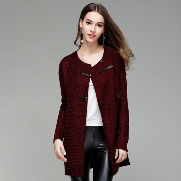 women long cardigans autumn winter long sleeve sweaters single breasted cardigan women casual knitting sweater coat plus size, White;black
women long cardigans autumn winter long sleeve sweaters single breasted cardigan women casual knitting sweater coat plus size, White;black